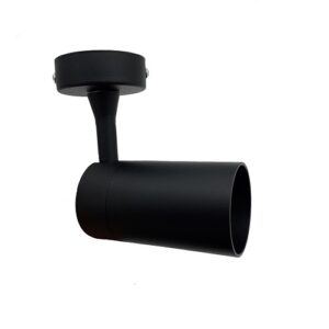 Faretto Spot GU10 a parete Nero